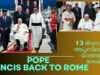 12 ദിവസത്തെ യാത്രയ്ക്ക് ശേഷം പോപ്പ്  ഫ്രാൻസിസ്  സിംഗപ്പൂരിൽ നിന്ന് മടങ്ങുന്നു Indianxclusive,